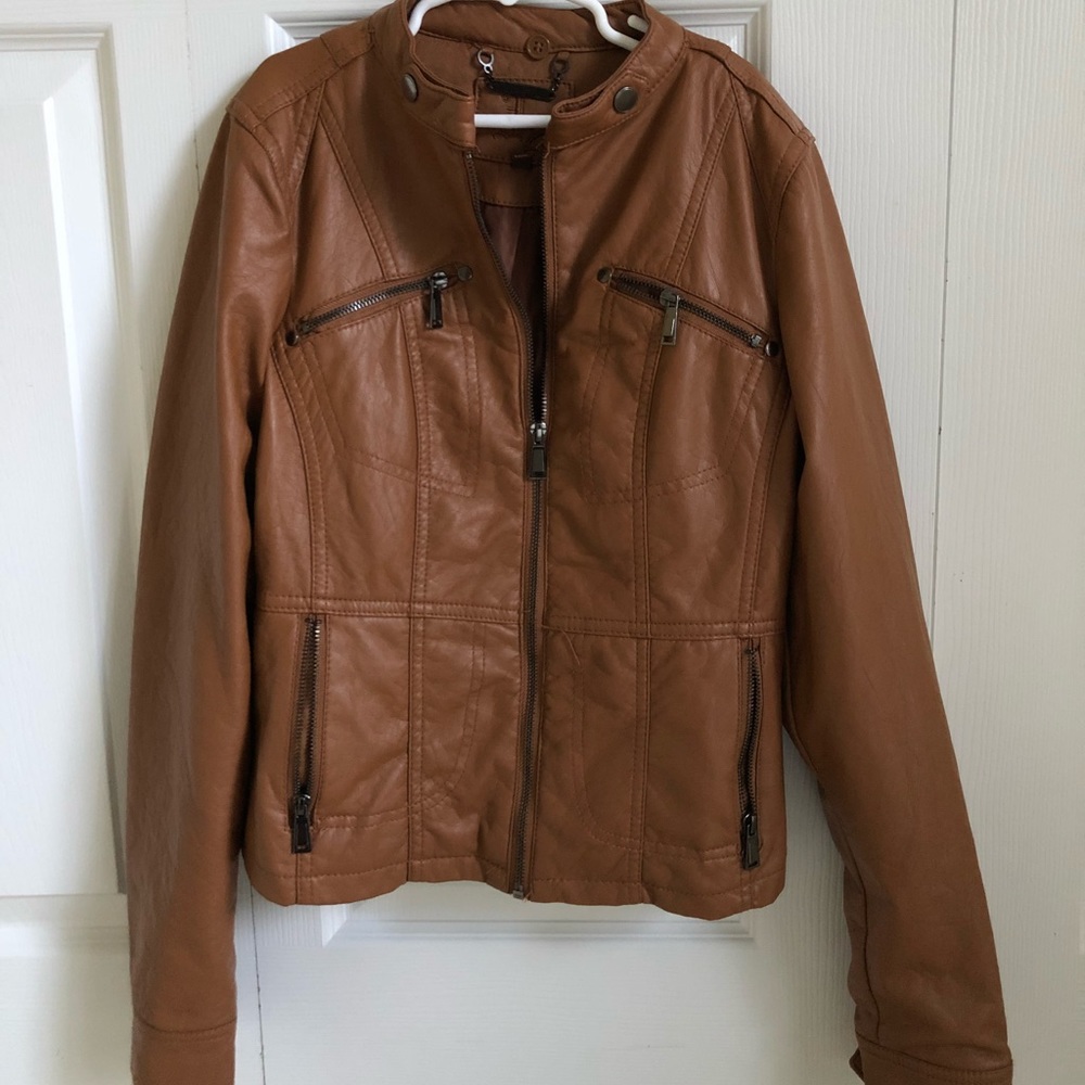 Leather jacket